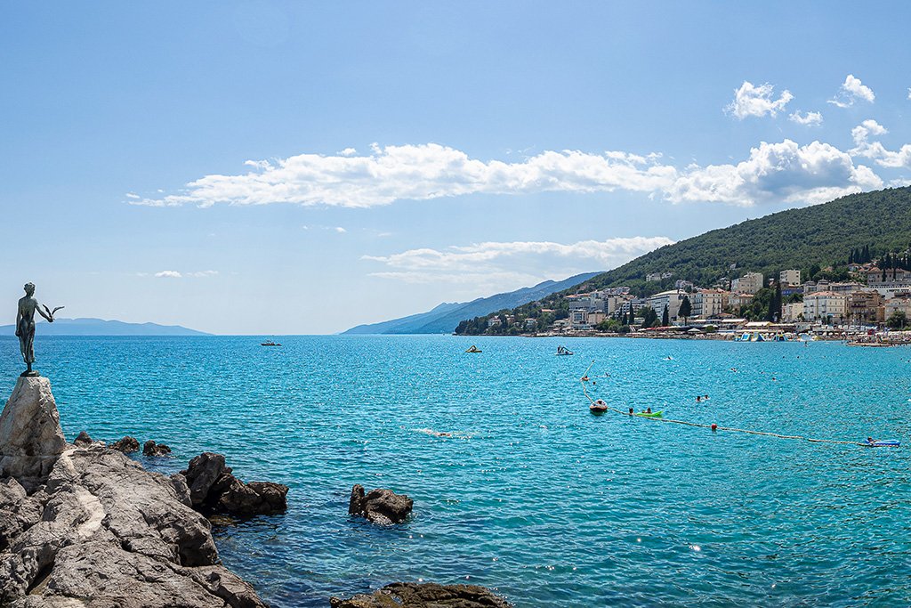 Opatija in Kroatien
