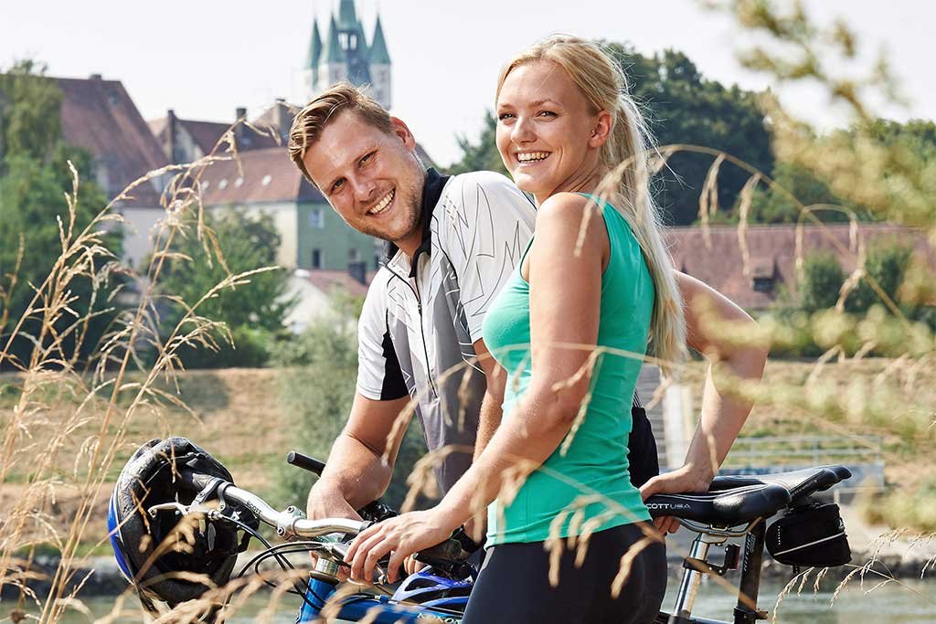 Genussradeln durch ostbayerische Städte