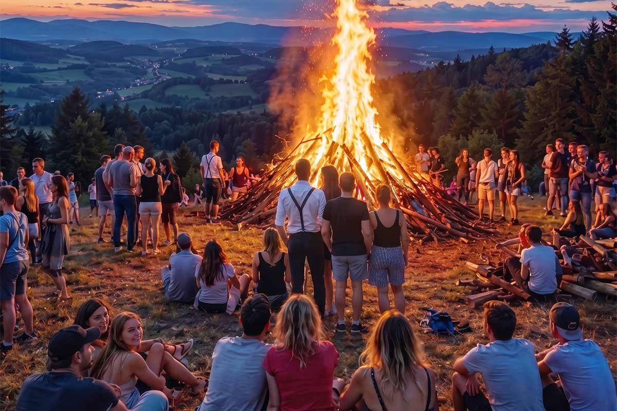 Sonnwendfeuer