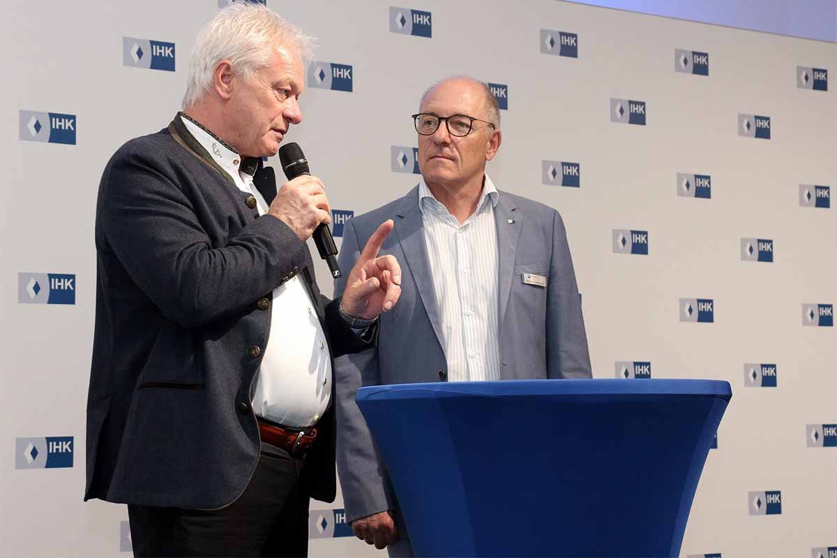 Alois Rainer bei der IHK Passau
