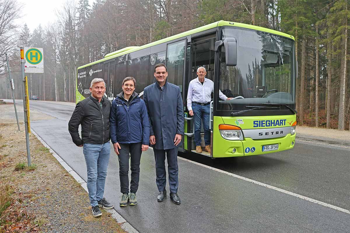 Busshuttle zum Lusen