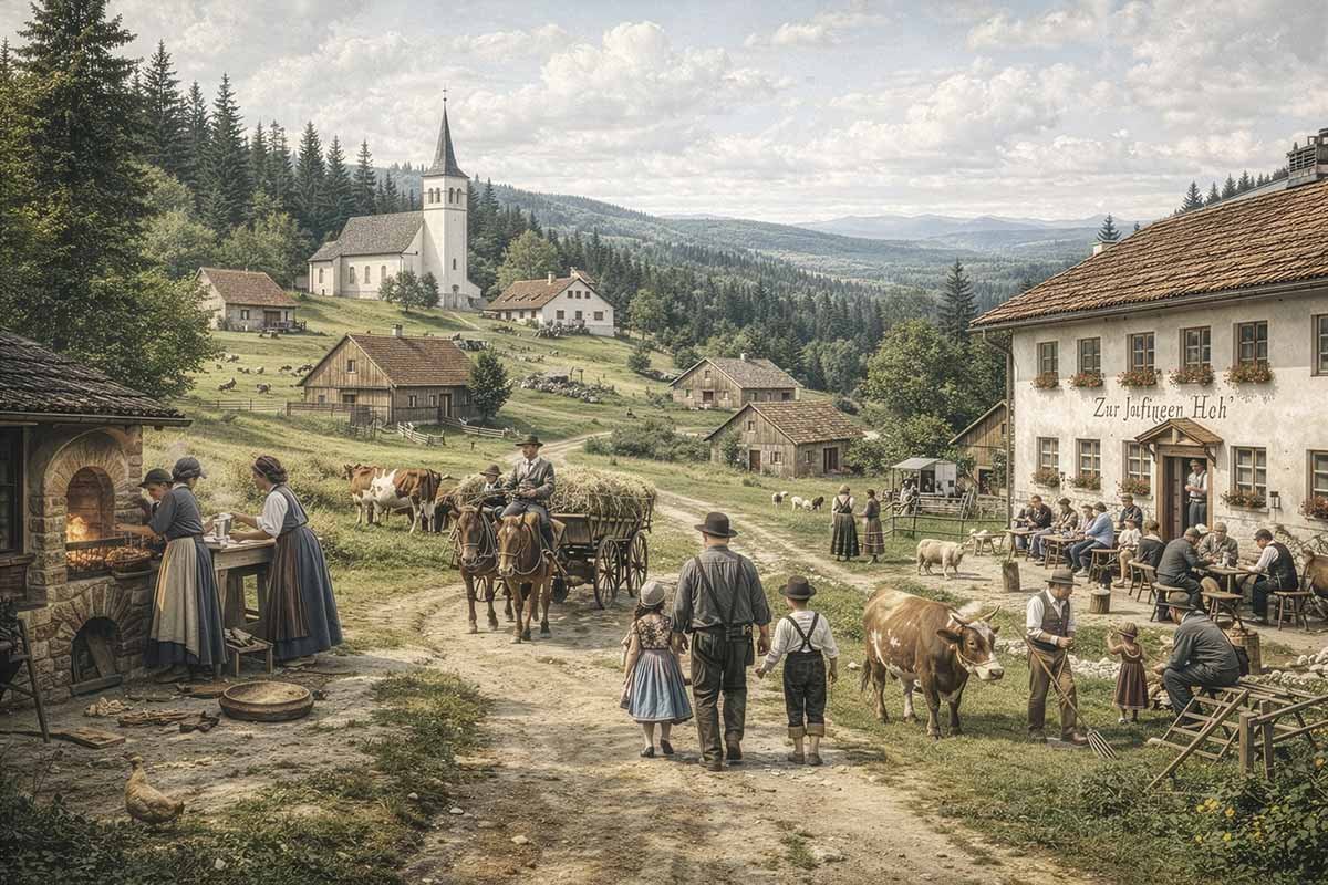 Landleben im Bayerischen Wald
