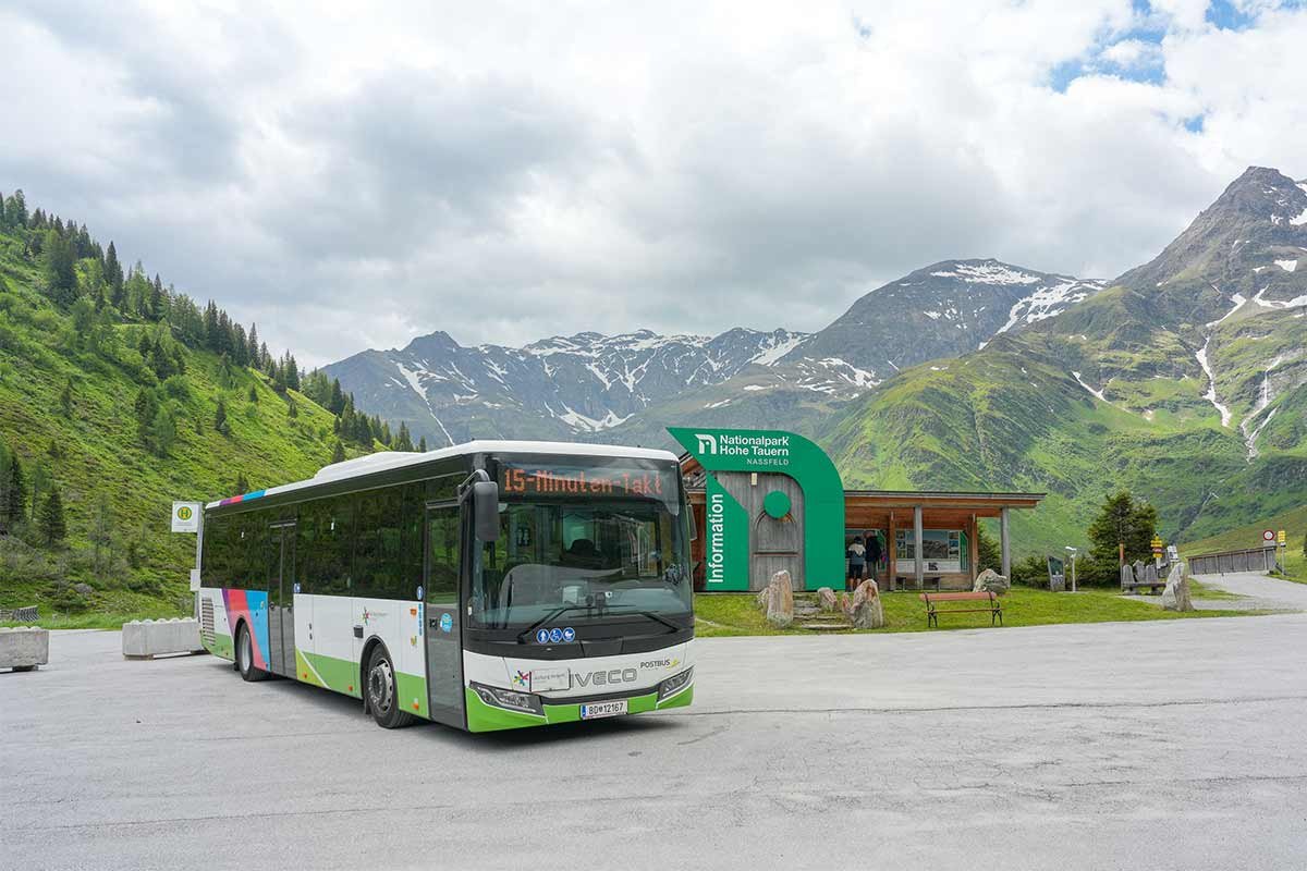 Alle 15 Minuten mit dem Bus durch das Gasteinertal