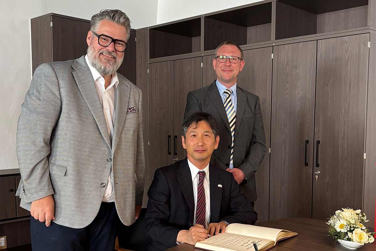 Japanischer Generalkonsul zu Gast in Passau