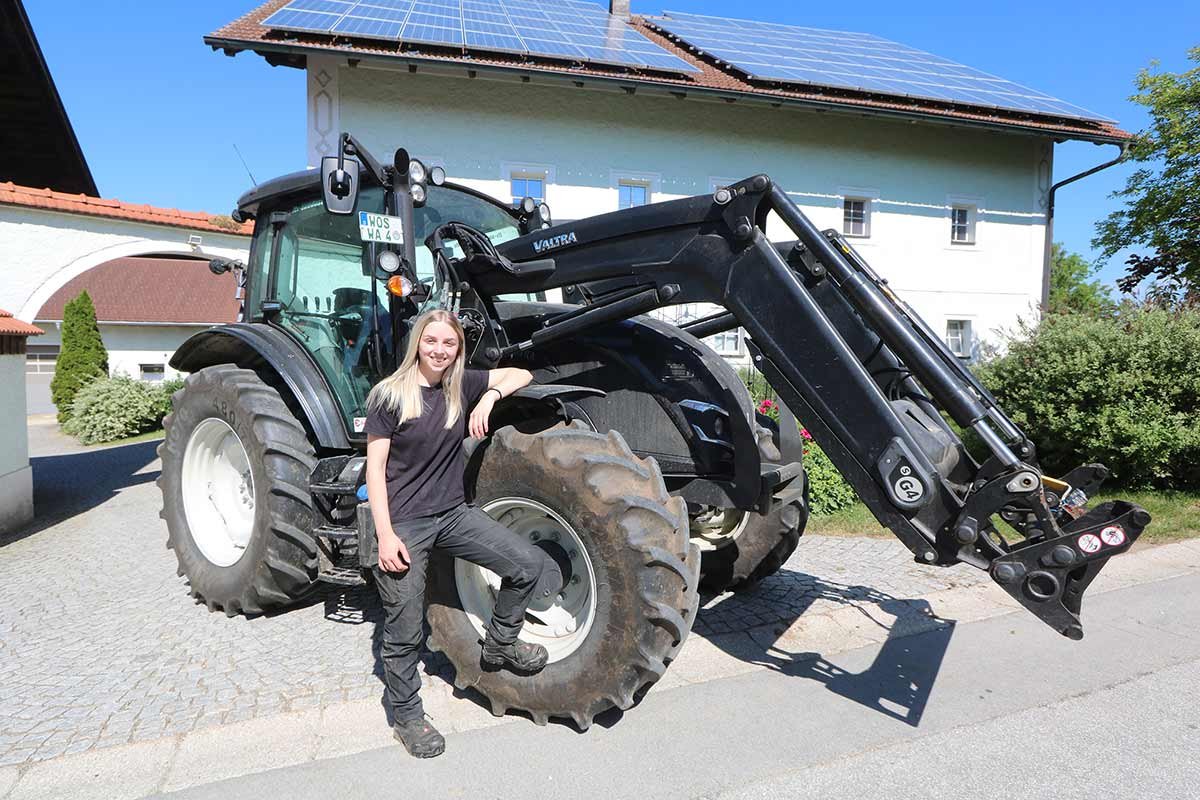 Jungbäuerin Steffi Wagner