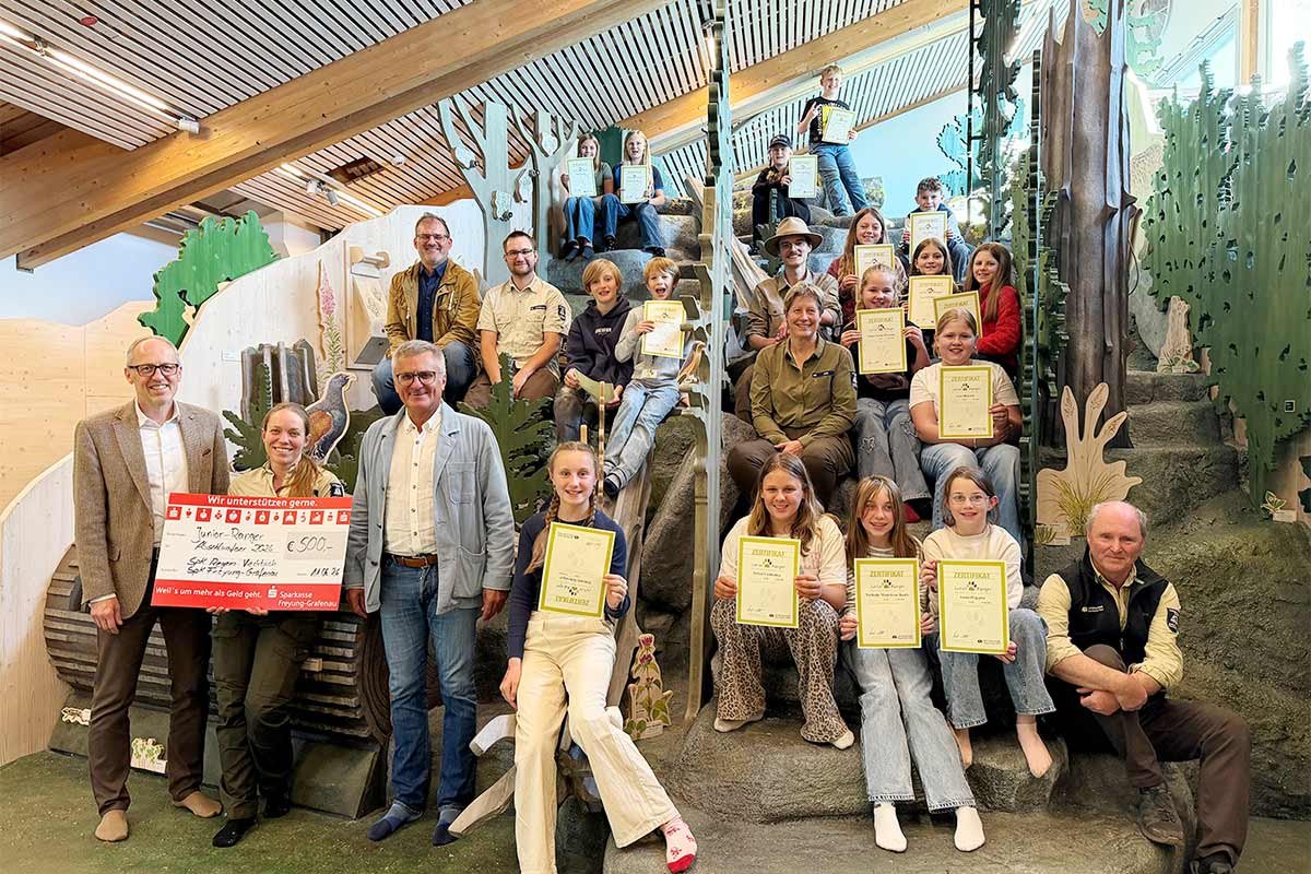 Junior Ranger sind jetzt „Wald-Meister“
