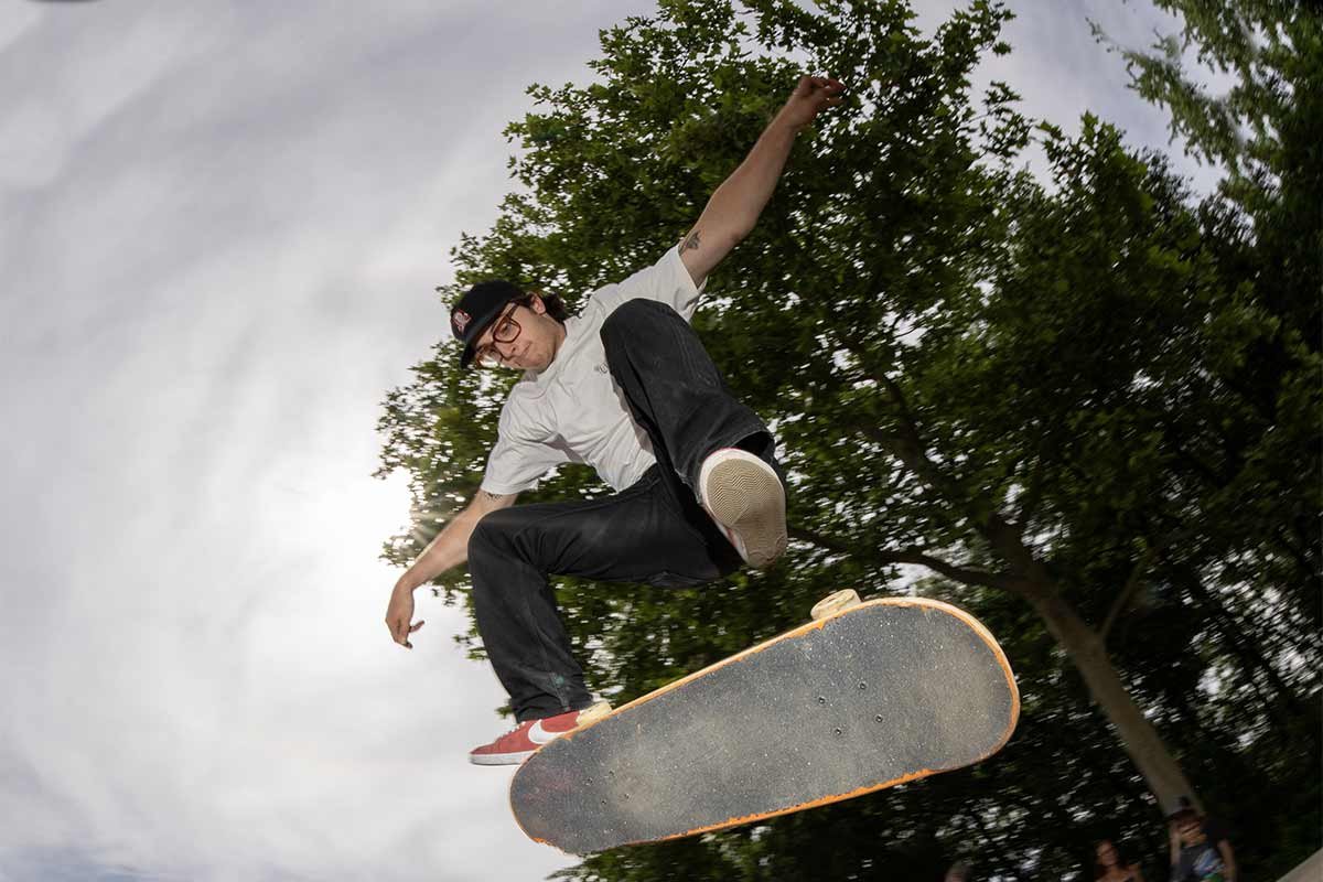 Kickflip in Passau