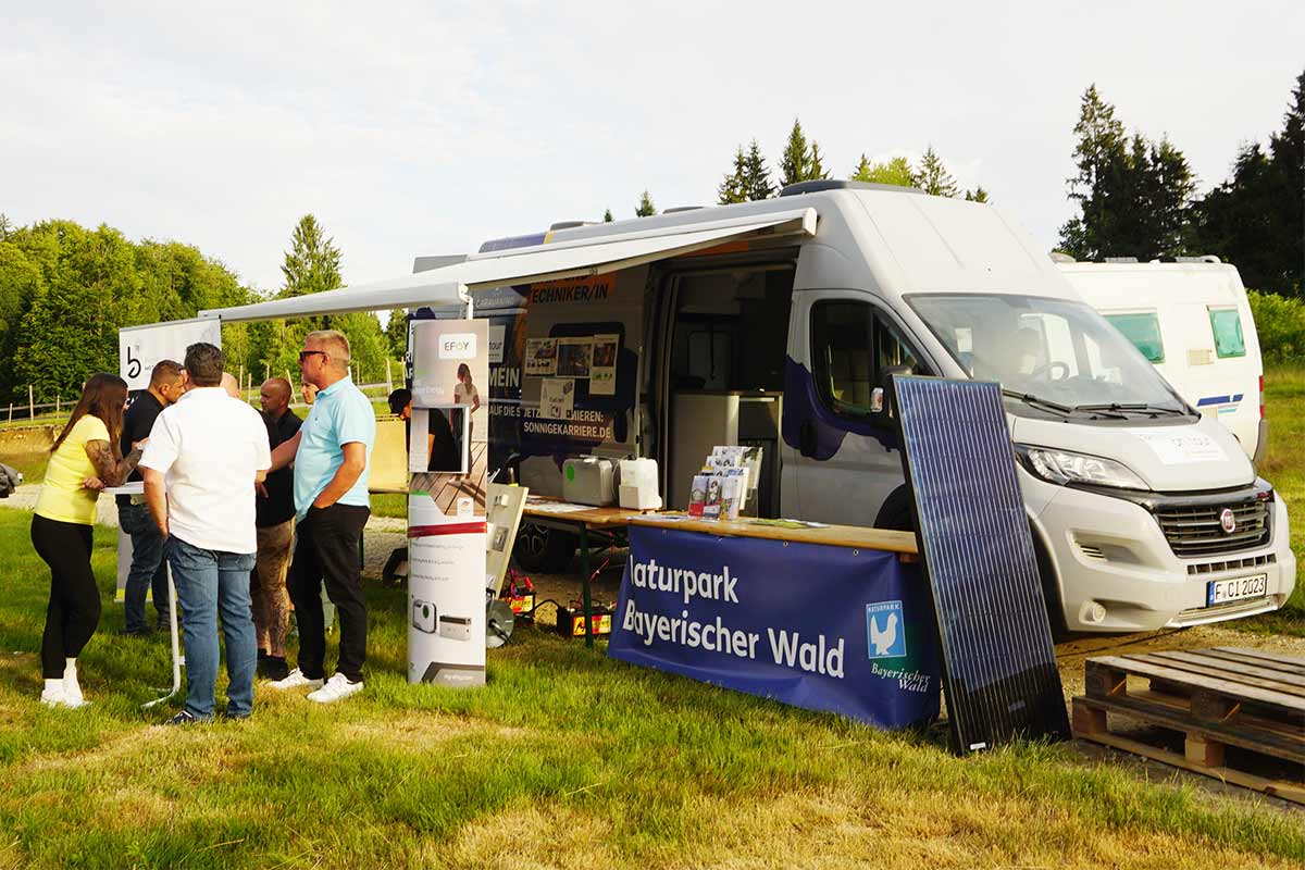 Nachhaltiges Caravaning: Azubis präsentieren innovative Ideen