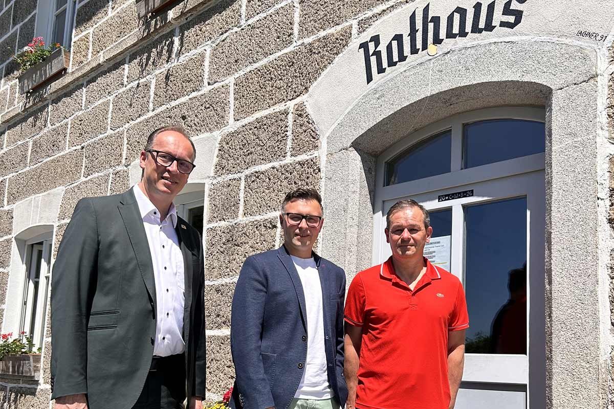 Saldenburgs neuer Bürgermeister Marco Braml ist in seinem Amt angekommen