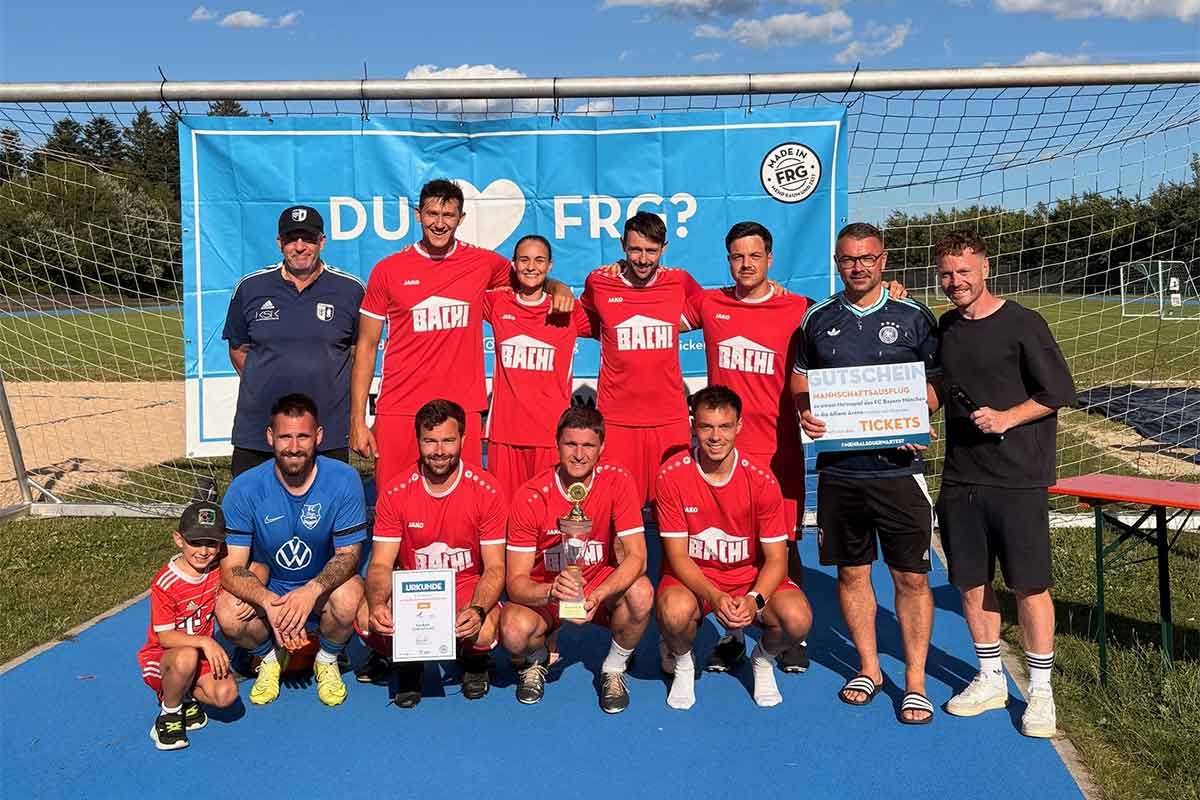 Karl Bachl gewinnt MADE in FRG-Firmenfußballturnier