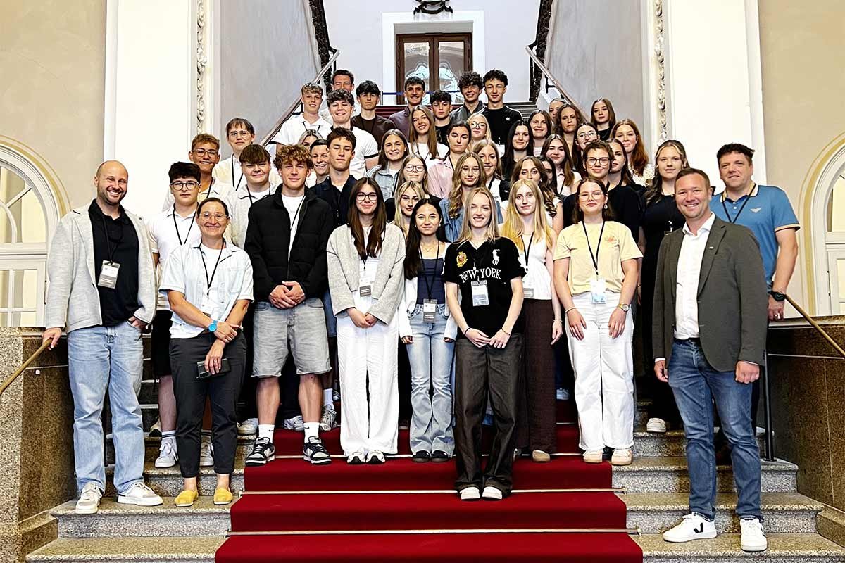 Schüler des Gymnasiums Waldkirchen zu Gast im Bayerischen Landtag