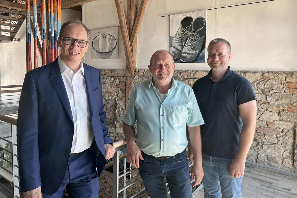 Antrittsbesuch von Landtagsabgeordnetem Martin Behringer