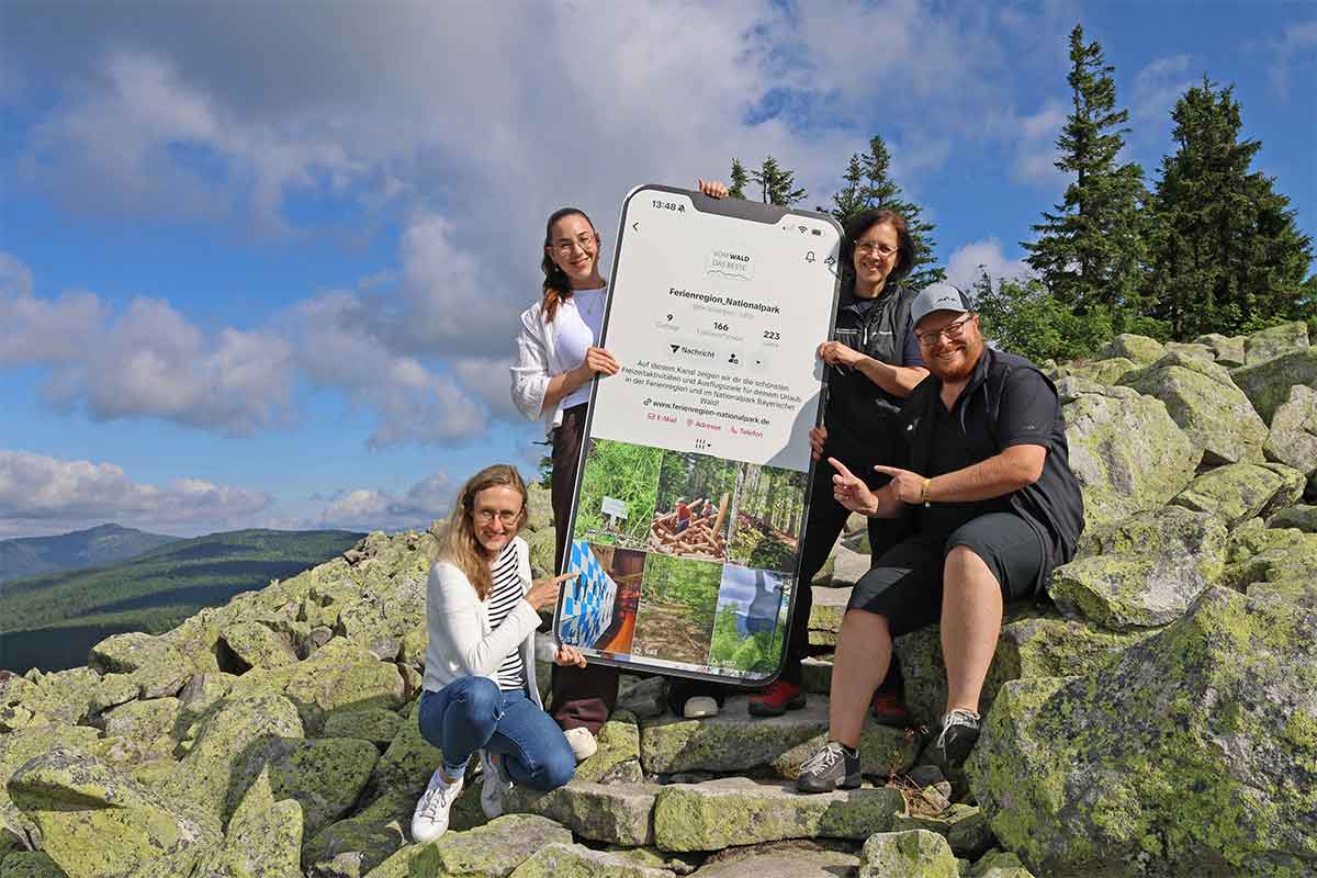 Ferienregion Nationalpark: Naturerlebnisse jetzt auch auf TikTok