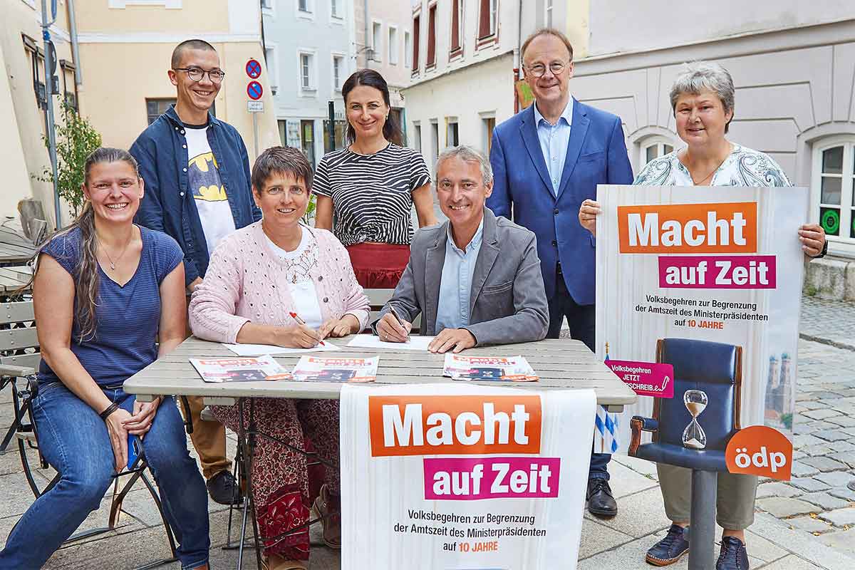 ÖDP-Volksbegehren „Macht auf Zeit“ startet im Landkreis und in der Stadt Passau