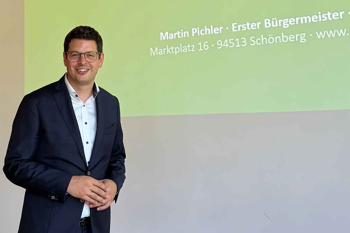 Bürgermeister Martin Pichler referierte zu familienfreundliche Kommune