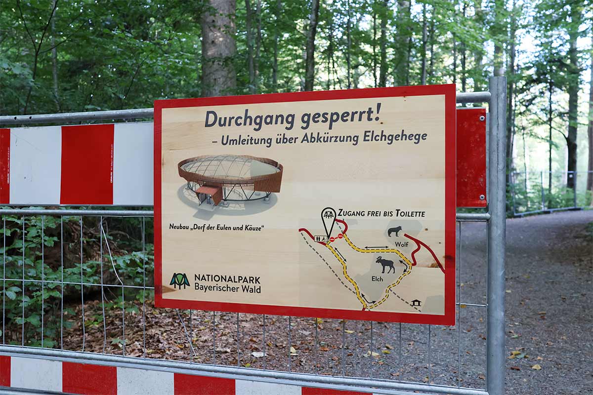 Tier-Freigelände: Baustart für die Kauzvolieren