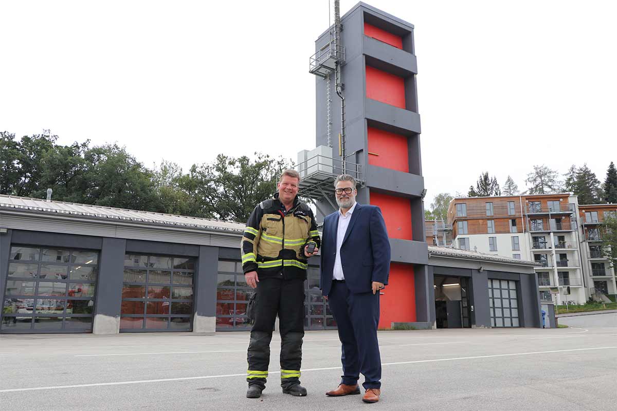TETRA-Basisstation wird wieder in Betrieb genommen