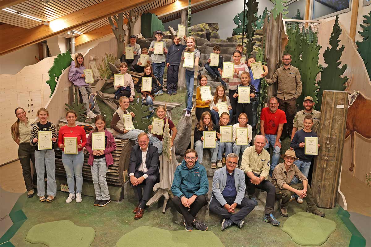 Biologieunterricht in der Wildnis