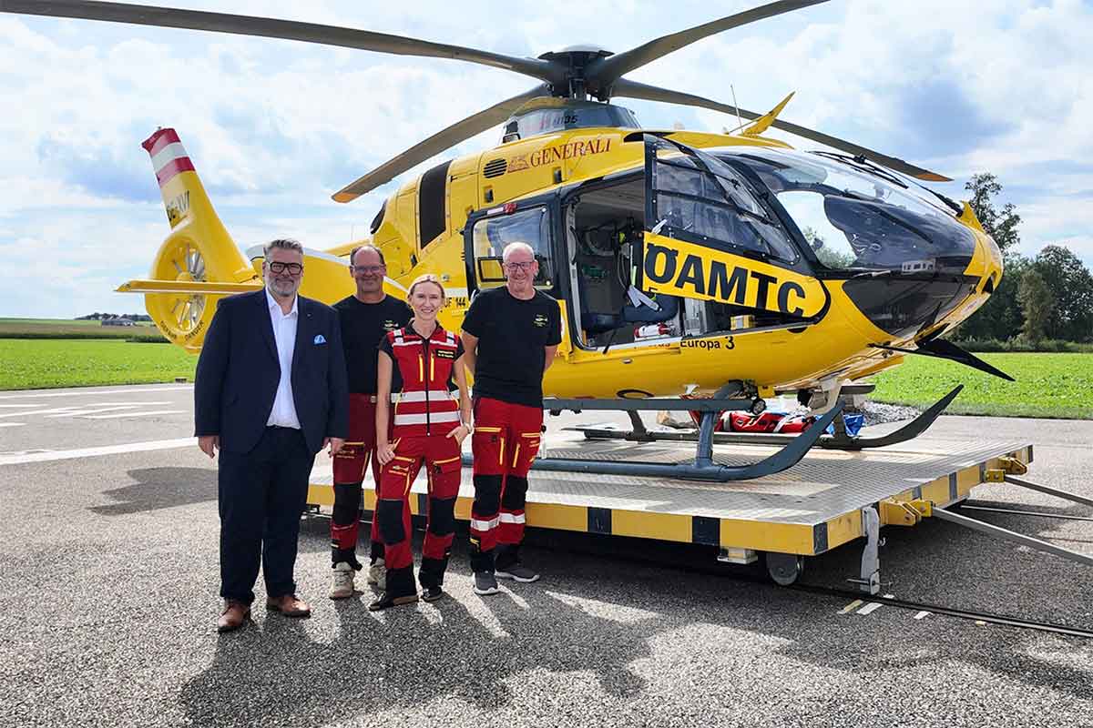 Luftrettung künftig rund um die Uhr