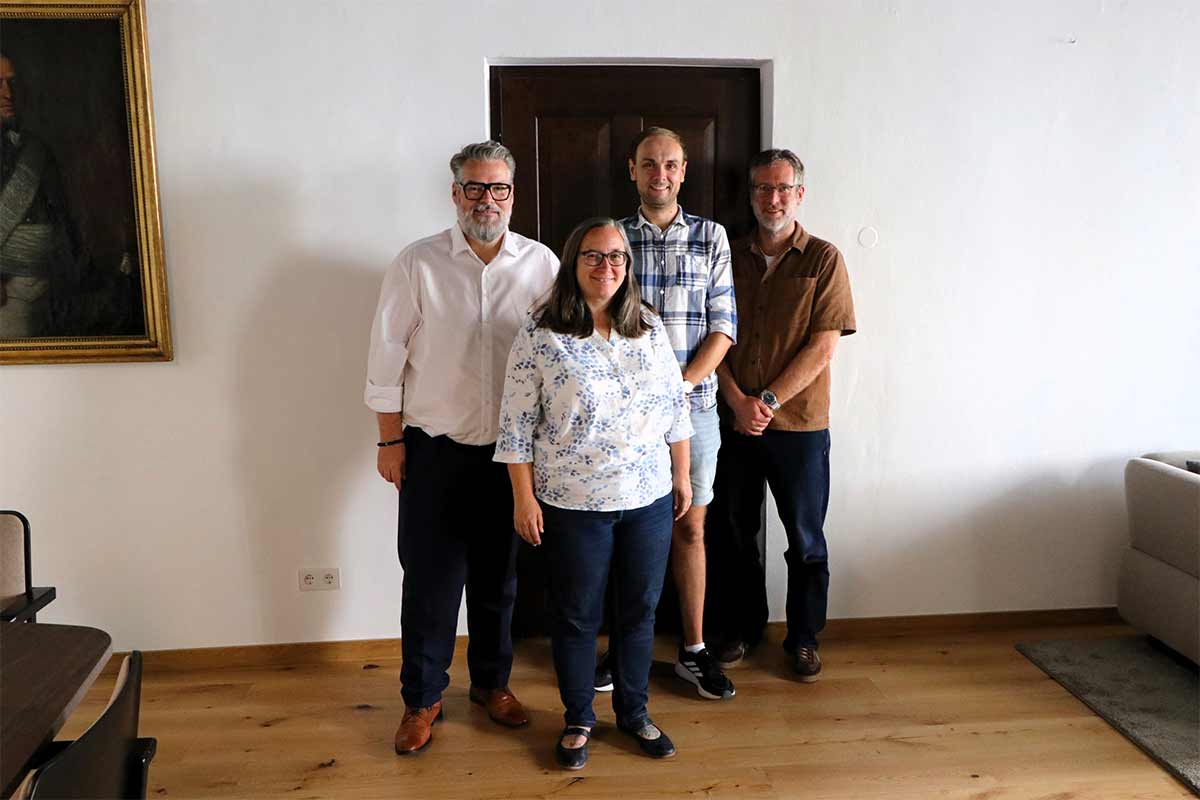 Oberbürgermeister Andreas Rother im Austausch mit dem Stadtjugendring Passau