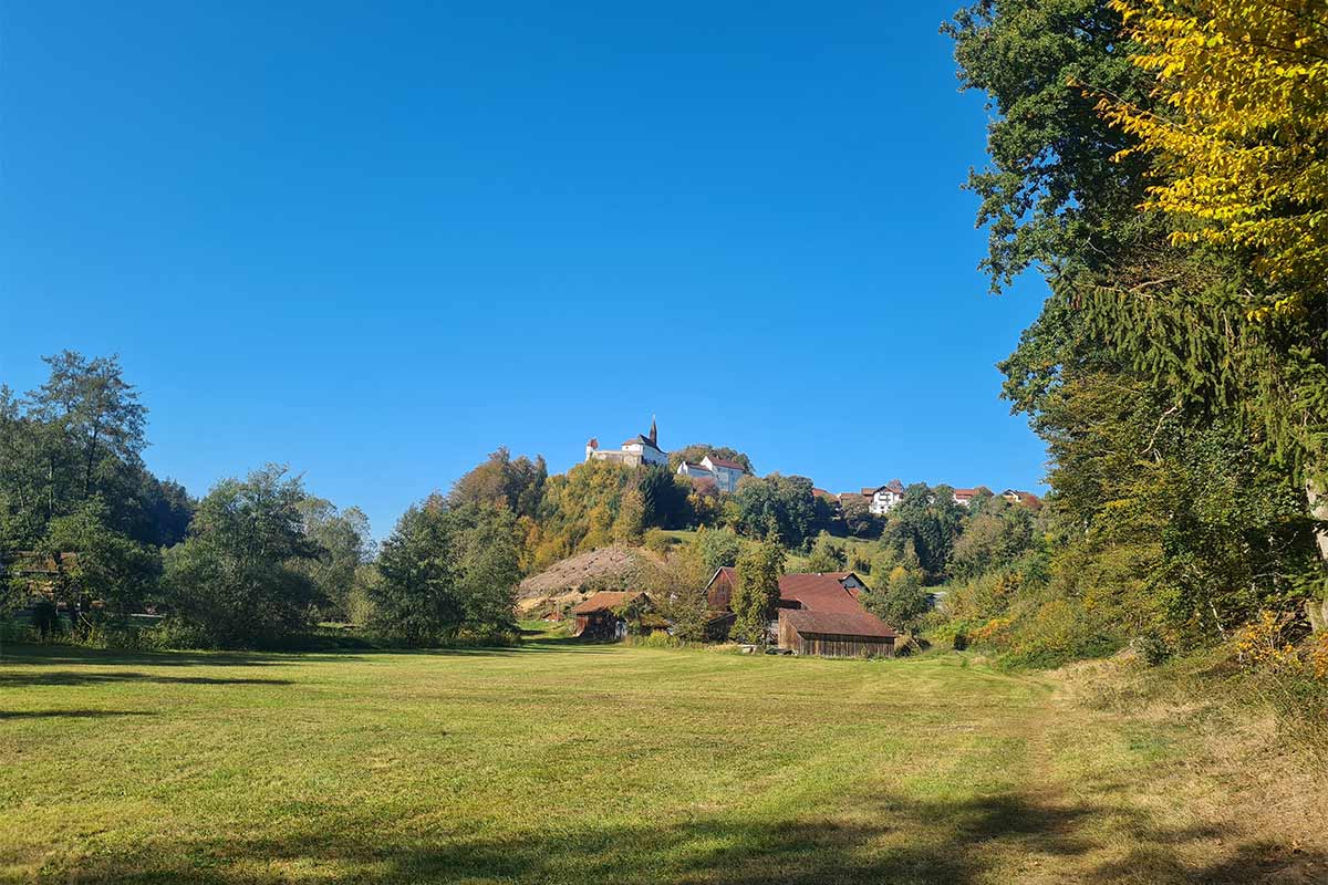 Von der Burg Ranfels ins Tal der Großen Ohe