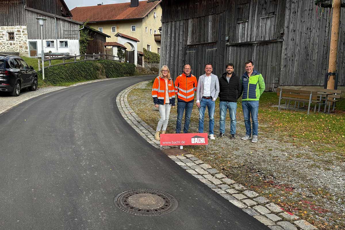 Stadt Waldkirchen: Arbeiten in Kanau, Frischeck und am Karoli erfolgreich umgesetzt